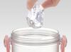 Skater Water Sumikkogurashi No Sanrio Plastic Clear Bottle for Made In Bottle, 480ml, "Mogura Oku" Design, Kids, Japan, PSB5TR-A