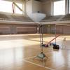 Compact Badminton Training Device Height Adjustable Shuttlecock Feeder for Home