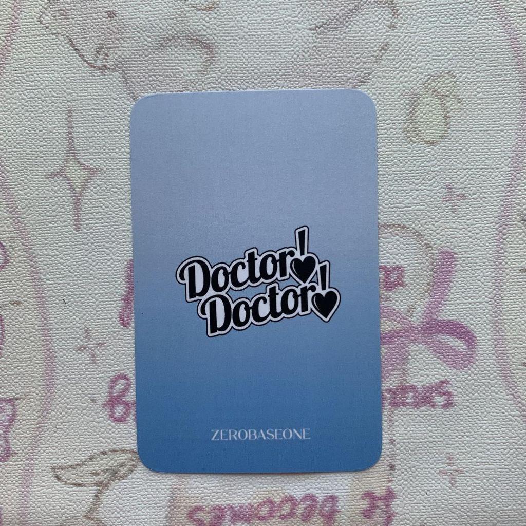 [USED] ZEROBASEONE Sanok Doctor!Doctor! Trading Card Park Gun-wook