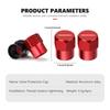 For Opel 4Pcs Car Styling Alloy Wheel Tire Valve Cap Stem Cover Protect Accessories Insignia Corsa Zafira Mokka Grandland MOVANO qgi057