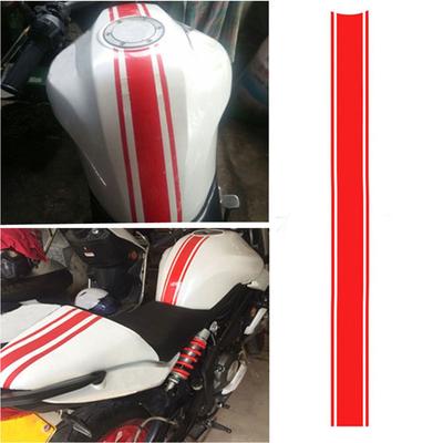 1x 50cm Motorcycle Tank Cowl Vinyl Stripe Pinstripe Decal Sticker For Cafe Racer