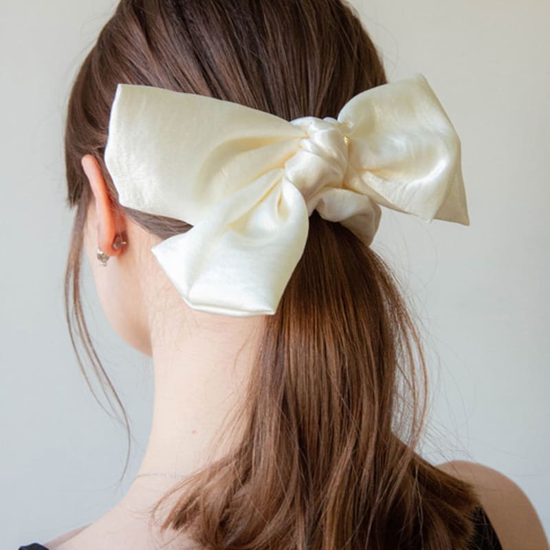 Jean Paul Clarisse Shining Big Ribbon Scrunchie JP-22-062S
