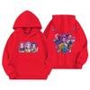 Children's Hooded Sweatshirt Wizard Sisters Cartoon Cute Print Winter Fashion Warm Sweatshirts
