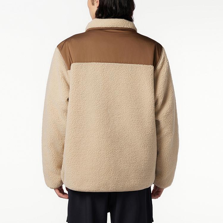 New Balance Velvet feel Coat Men's Brown AMJ33323-INC