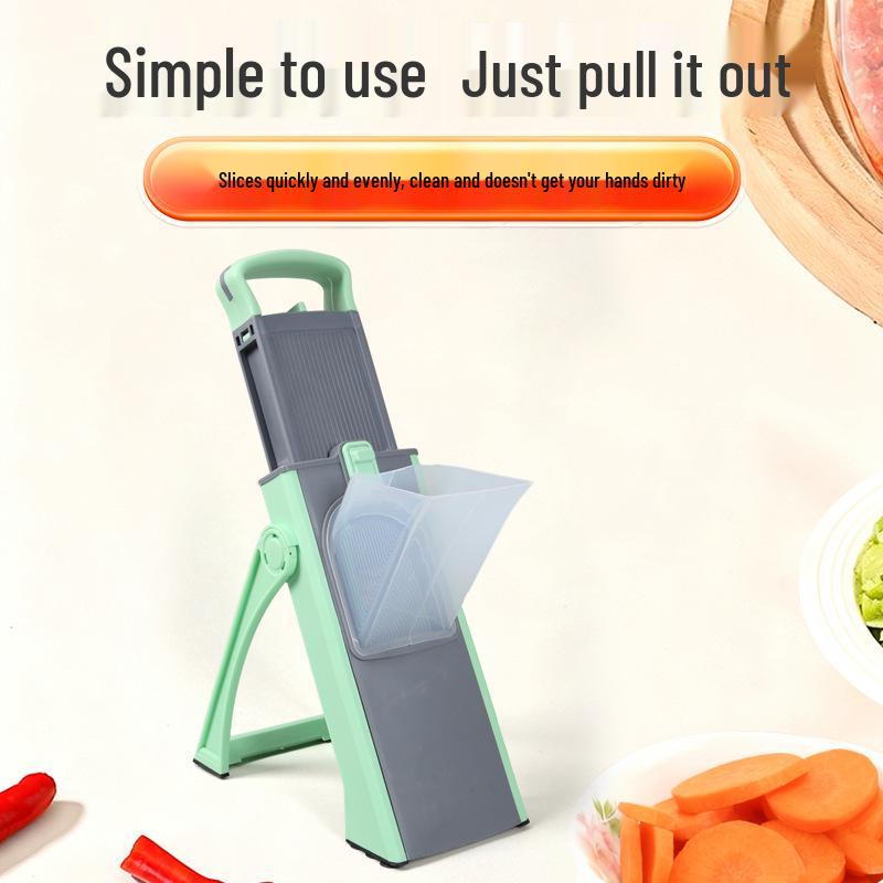 304 Stainless Steel Multifunctional Vegetable Cutter & Peeler - Kitchen Slicer Dicer Shredder