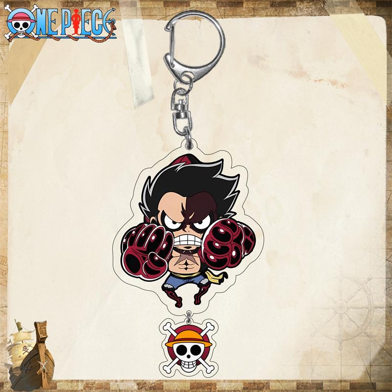 One Piece Luffy Acrylic Keychain - Chopper, Zoro, Anime/Manga, 2D Acrylic Keychain/Cartoon Keychain Gift
