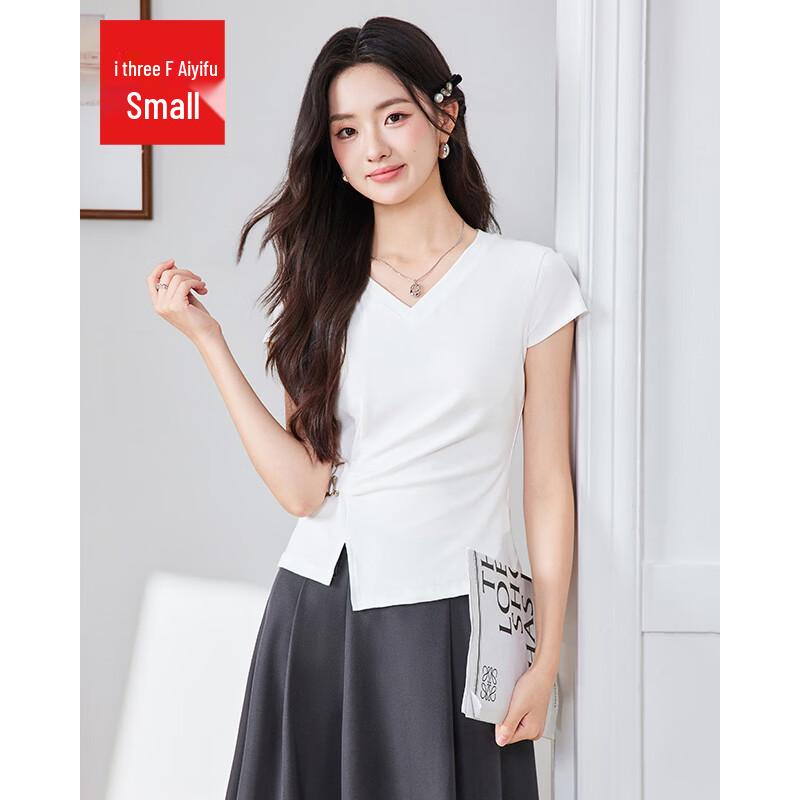 IEF Women s Petite V-Neck T-Shirt XS