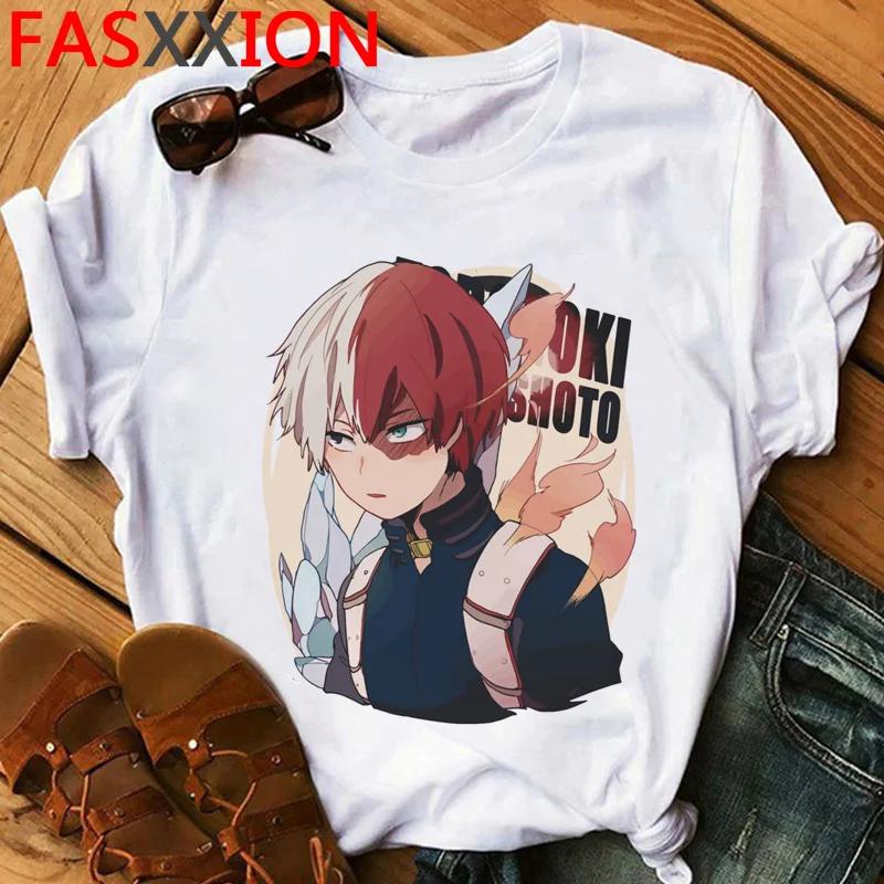 Bakugou My Hero Academia Anime Boku No Hero Academia Summer Top T-shirt Unisex White T Shirt Kawaii 2021 Streetwear Clothes