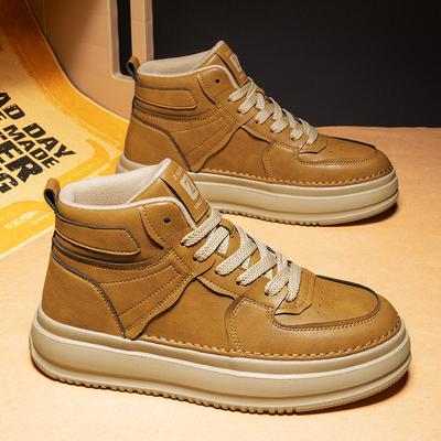Winter 2024 neue Martin Stiefel Herren High-Top Britischer Stil Retro Lederschuhe Casual Trend Vielseitige Tooling Stiefel