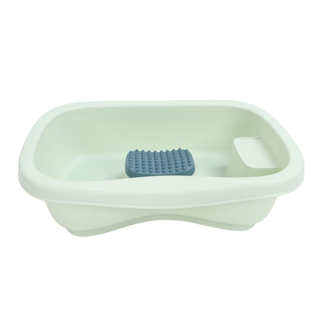 Bedside Shampoo Basins Sink Shampoo Bowl Hair Washing Basin with Hose Brush for Pregenant Women Elder People