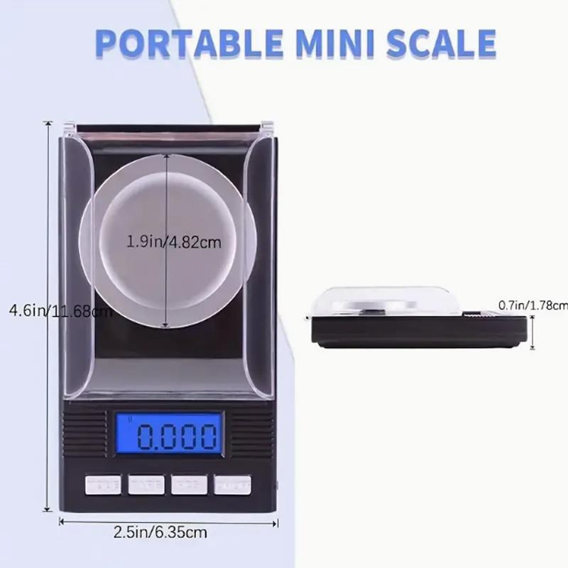 10g/20g/50g/100g Mini Portable Electronic Digital Scale 0.001g High Precision Pocket Jewelry Diamond Gem Weight Balance Scales