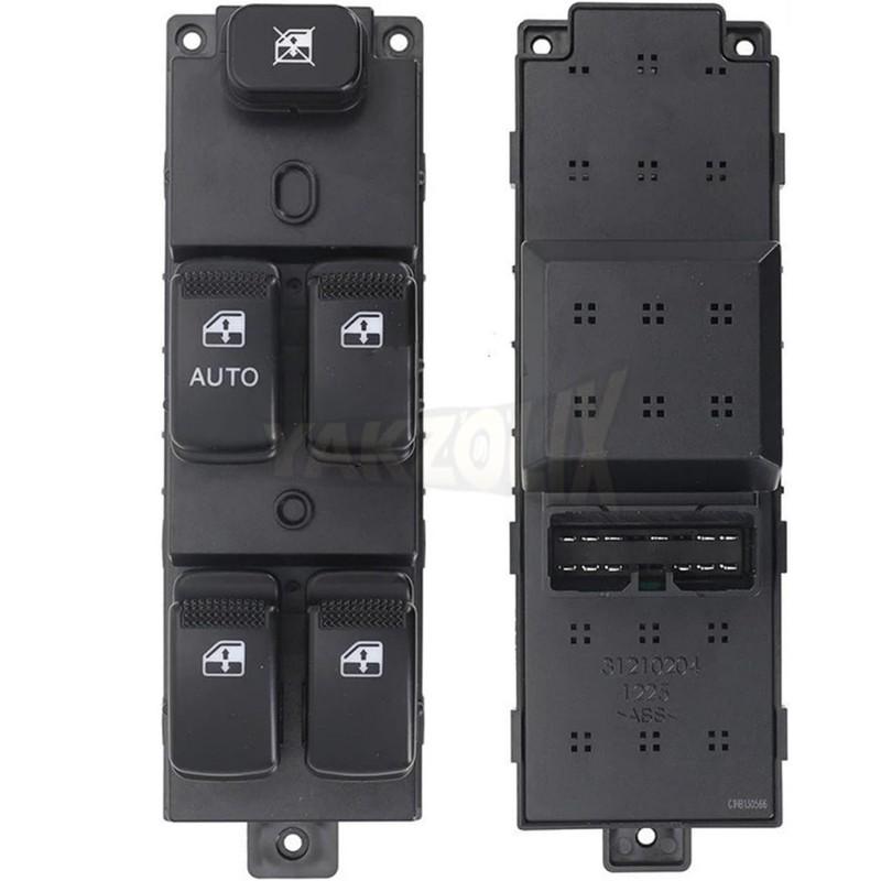 For Kia Picanto Morning Hyundai H100-4F Porter2 2004 2005 2006 2007 Front Left Electric Power Master Window Switch 93570-07200
