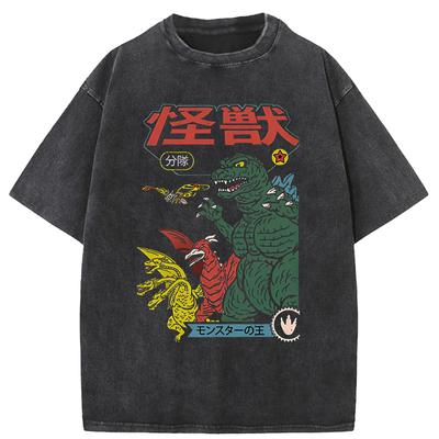 Pánské ležérní slim tričko Letní klasický japonský anime potisk Pánské tričko Krátký rukáv Top Pánské oblečení