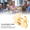 Vertical Napkin Holder Humanoid Pattern Iron Art Napkin Holder Multifunction Metal Napkin Holder Desktop