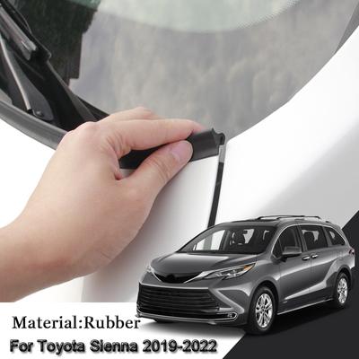Auto Haube Dichtung Streifen Windschutzscheibe Spoiler Füllstoff Schützen Rand Weathers Streifen Aufkleber Auto Zubehör Für Toyota Sienna 2019-2023