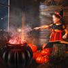 Event Decoration Giant Cauldron Birthday Celebration Chilled Beverages Easy Cleanup PVC Construction For Celebrations