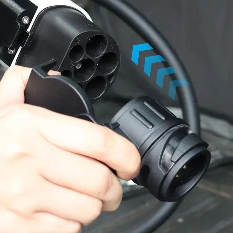 New 13 To 7 Pin Plug Adapter Trailer Connector 12V Towbar Towing Plugs Socket Adapter Protect Connections A30 Connector