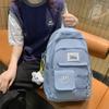 Labeling Daily Commuter Student Schoolbag Spring New Large-capacity Junior High School Student Backpack