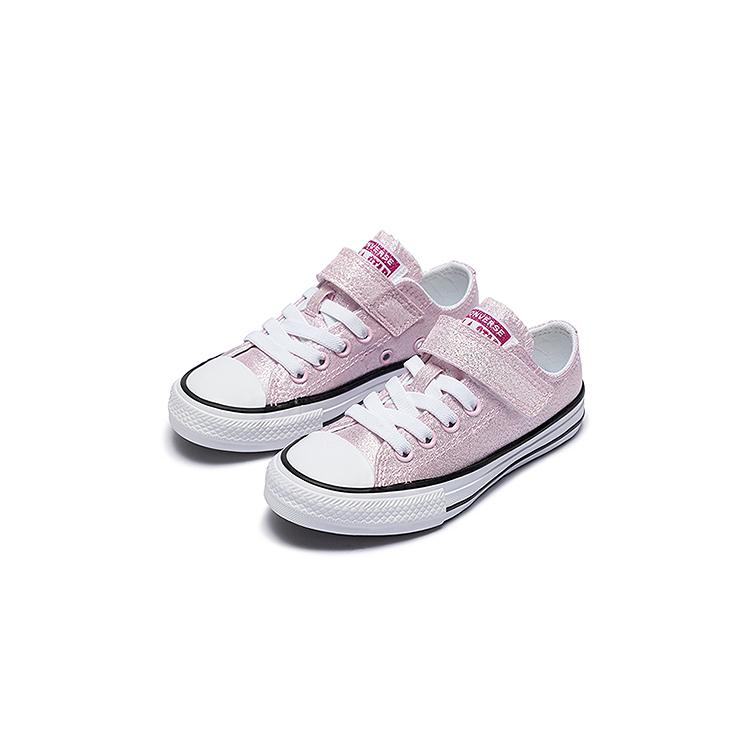 Converse Casual Comfortable Velcro Fashion Low Top Canvas Shoes Kids Sneakers A17099C