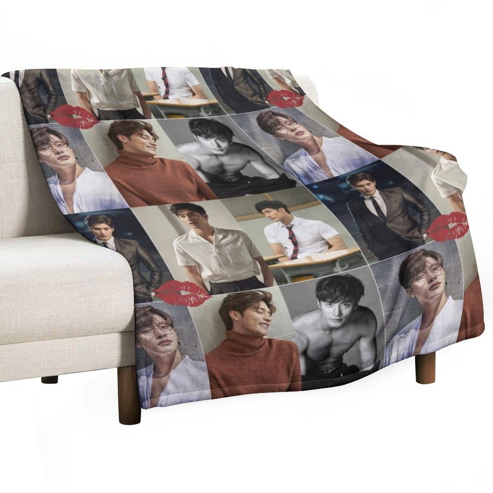 Плед Sung Hoon Волосы Путешествия Дизайнеры Для Дивана Тонкие Пледы 30x40in