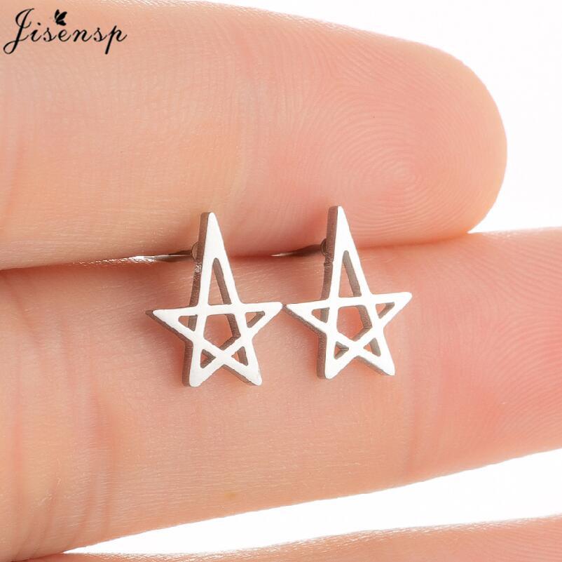 Ethnic Sun Totem Stud Earrings Personality Stainless Steel Heart Key Lock Arrow Earings for Women Geometric Jewelry Oorbellen