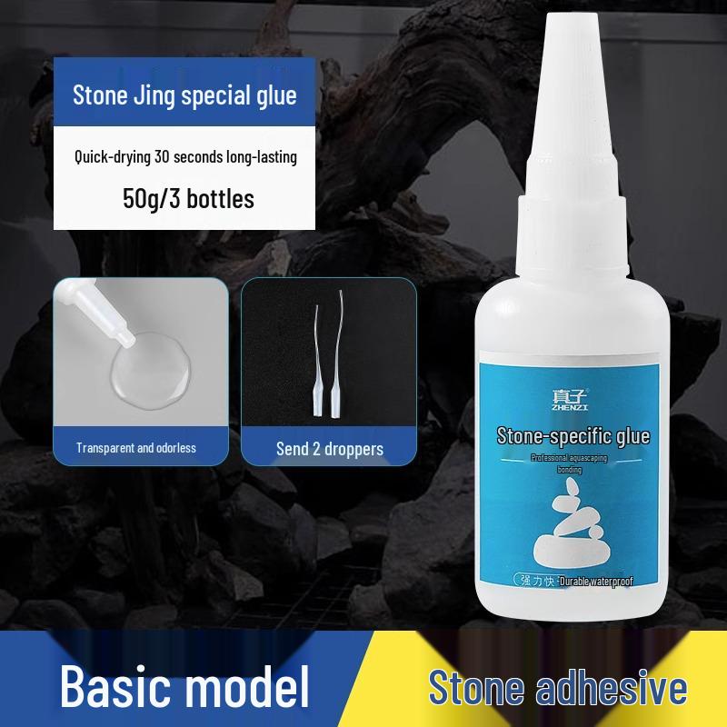 Stone Adhesive for Marble, Porcelain Tiles, Sinks, and Glass Aquariums
