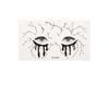 Pumpkin Halloween Face Temporary Tattoo Waterproof Body Art Scar Stickers  Kids Adult Make Up