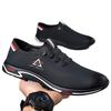 Soft-soled Casual Shoes Men's 2025 New Breathable One-pedal Flat-soled Leather Shoes British Driving Soft-soled Doudou Shoes Men
