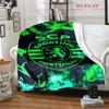 SCP Portugal: Green Emblem Excellence blanket Suitable for all seasons Camping trip Machine washable bedroom Christmas gifts