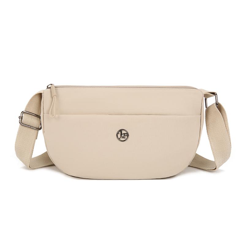 Crossbody Bag for Women Large Capacity Waterproof Nylon Multi Pocket Adjustable Wide Strap Travel Shoulder Satchel Daily Purse