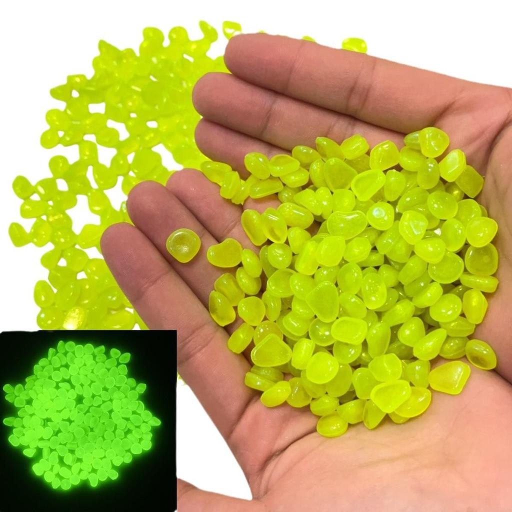 5-8mm Luminous Pebbles: Fluorescent Cobblestones for Garden, Aquarium, and Landscaping