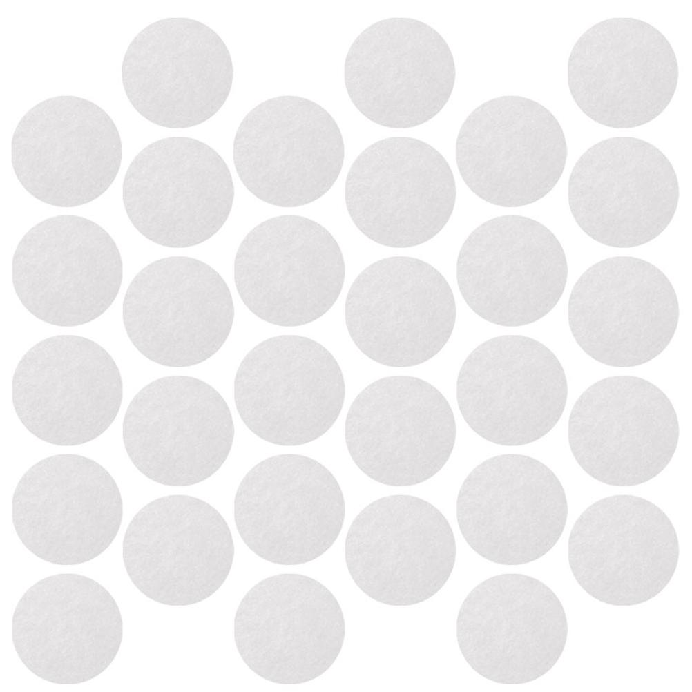 500 Sheets Sealed Paper Drink Mats Leak Proof Coffee Cup Leak-proof Films Sealing Round Spill Papers Silicone