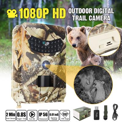 1080p Hunting Camera Trail Camera 940nm 12.0MP Trail Scouting Wildlife Night Vision GPRS IP54 Cut CE ROHS FCC Infrared