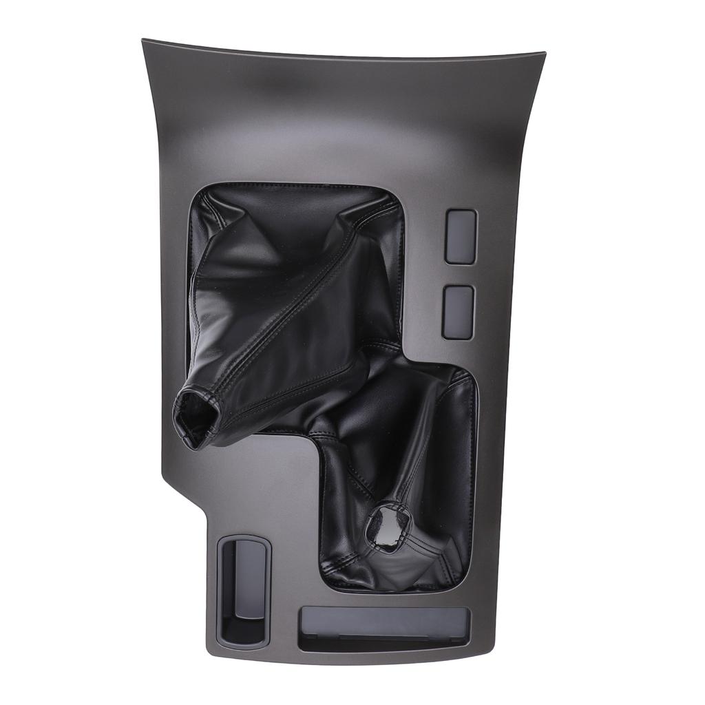 Garniture de lunette de levier de vitesses de console centrale Conduite à gauche Garniture de lunette de panneau de levier de vitesses protectrice pour Land Cruiser J100 1998 à