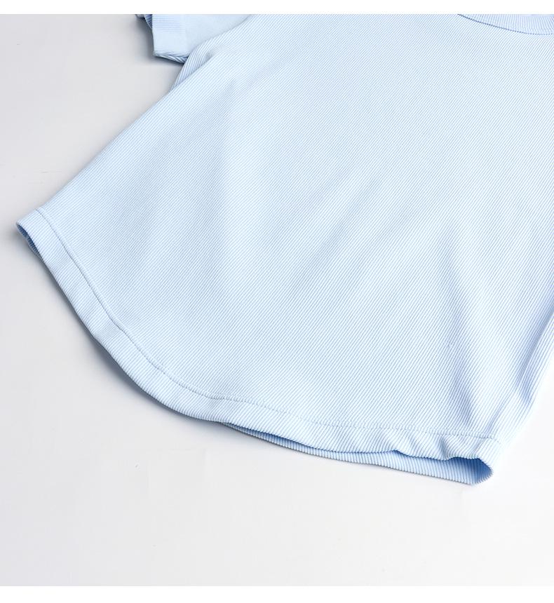 Women's Seamless Sports Top: Breathable, Short Sleeve Yoga and Running T-Shirt for Summer Fitness