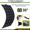 18V 400W Bendable Waterproof Monocrystalline Best Solar Panel For RV Boat Power Bank Flexible Solar Panel