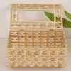 BEBO CREATIONS Tissue Box Holder for Home with Crystal Glass Beads, Tissue Paper Holder,