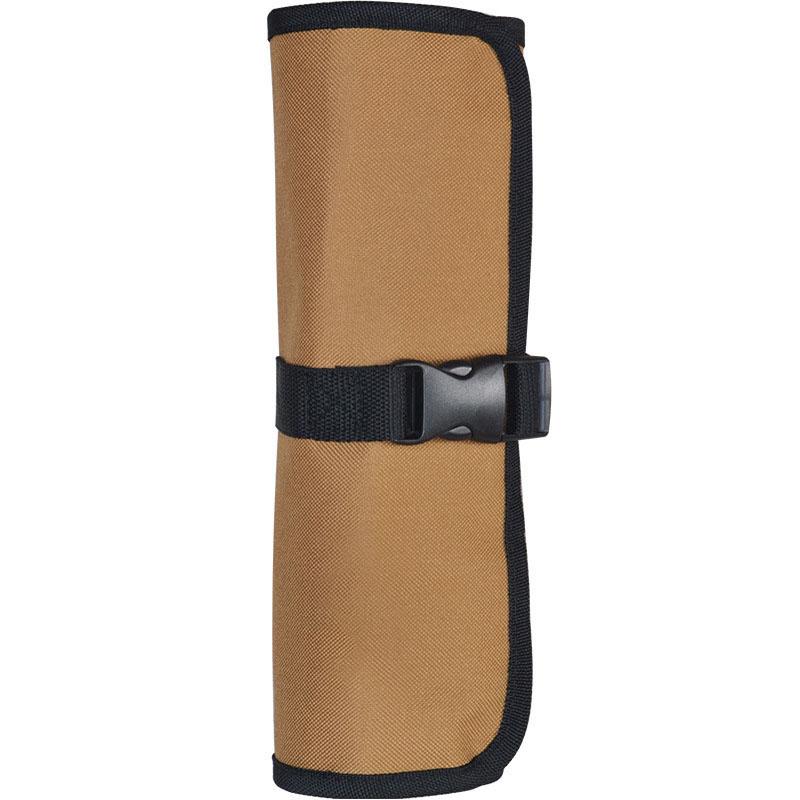 Heavy Duty Foldable Tool Roll Storage Bag Oxford Cloth Portable Wrench Pouch for Construction Worker Contractor Daily Use