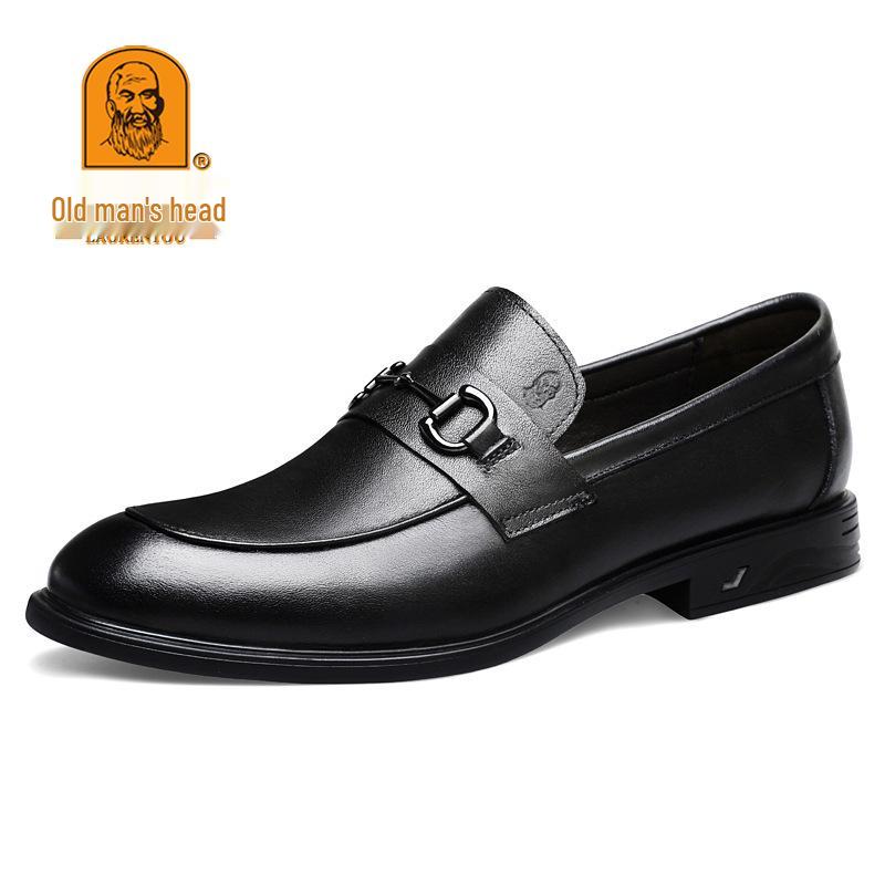 Men s Business Formal Soft Sole Leather Slip-On Shoes 42