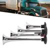 12V 24V 4 Trumpet Air Horn 150dB Super Loud Sound for Trains Trucks Cars Van Pickups Boats
