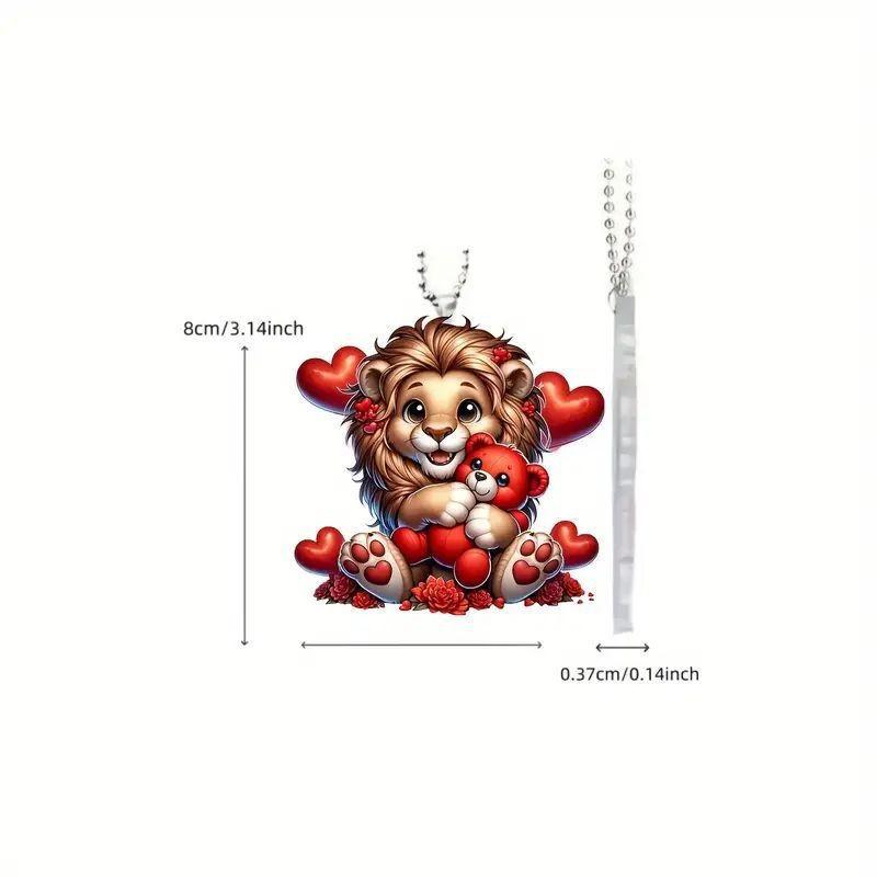 

Decorative Vibrant Acrylic Pendant Outstanding For Unique Car Accessories Ornaments And