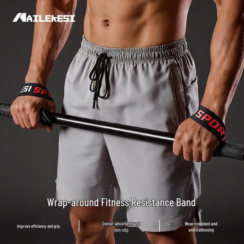 NAILEXI Professional Weightlifting Grip Straps - Pair