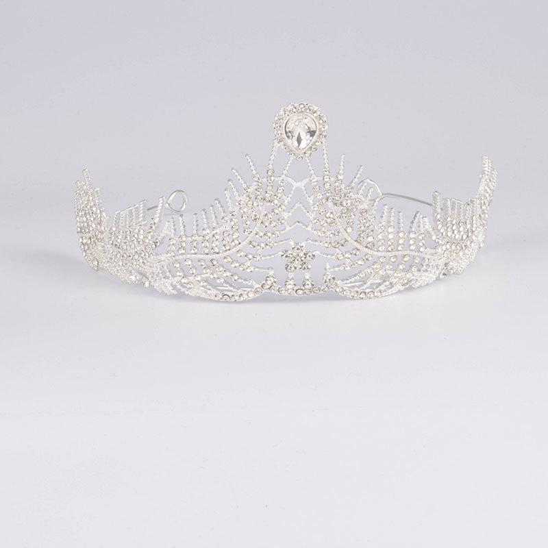 Headgear Premium Heavy Industry Flash Diamond Princess Wings Headband Wedding Dress Evening Dress Crown