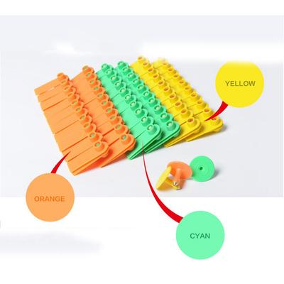 100pcs TPU Animal Ear Tag Non Word Veterinary Signs Ear Tag Nail Breeding Equipment For Sheep Pig Cattle
