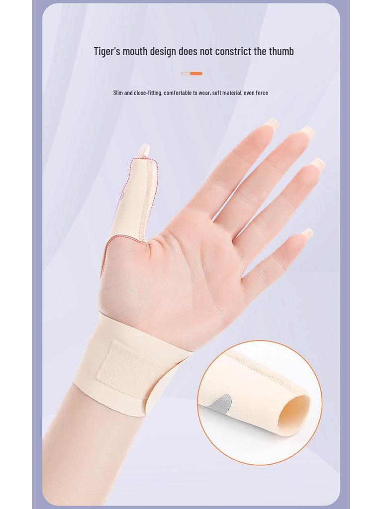 Tenosynovitis Wrist Support: Thumb Protector and Anti-Sprain Compression Wristband HW041