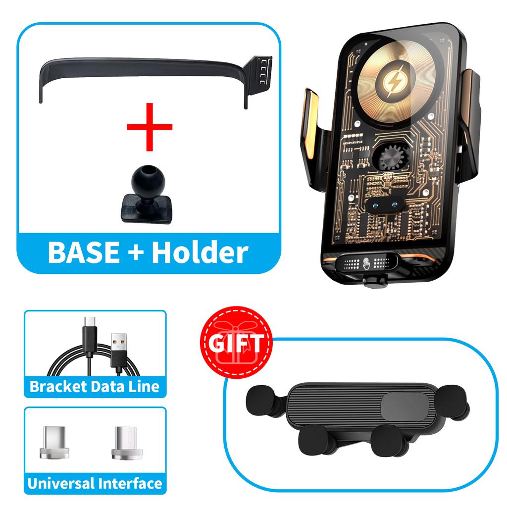 for 2024 2025 Mercedes-Benz E-Class E Class W214 Car Phone Holder Screen Fixed Navigation Bracket Base Wireless Charging