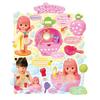 PILOT INK Doll Set: Lots of Fruit Strawberry Bath Set (Ages 3 and Up)