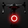 Creative LED Bike Tail Light Rechargeable Bicycles Rear Safety Warning Light Bicycles Taillights Cycling Accessories