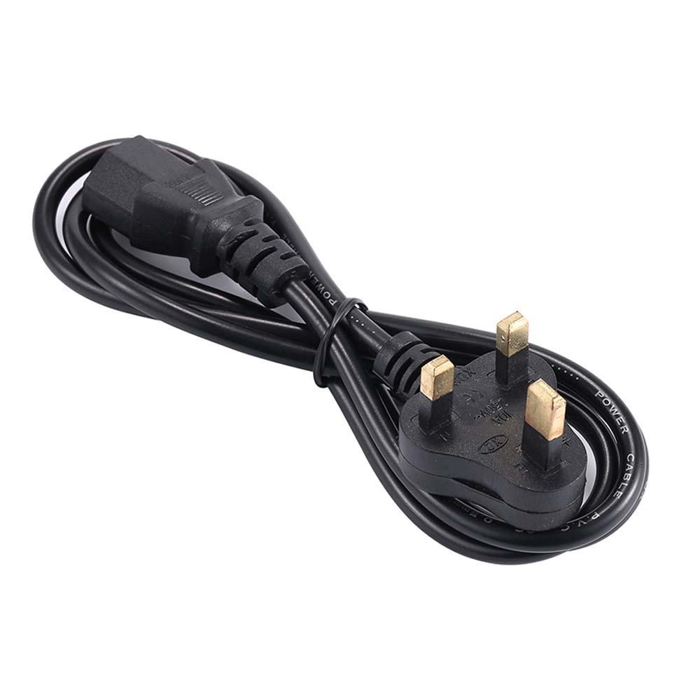 AC Power Computer Monitor 1.2M EU Cord Prong AU 3 for Notebook Power