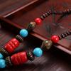 Bohemia Ethnic Necklace Pendant Vintage Strand Statement for Women Jewelry Accessories